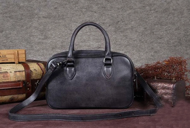 Genuine Leather Vintage Handbag Bag Shoulder Bag Crossbody Bag Purse Clutch For Women