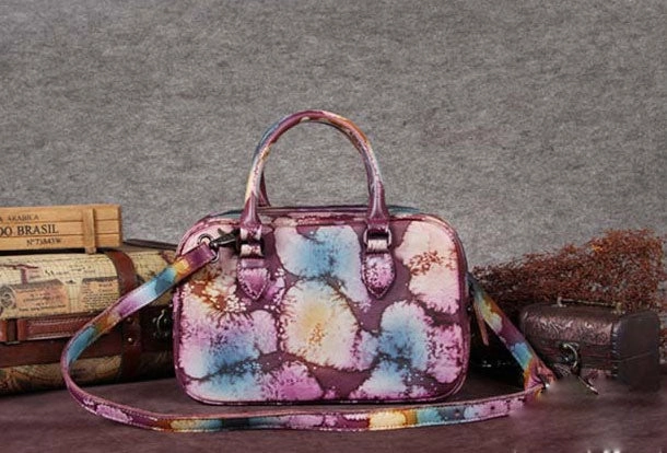 Genuine Leather Vintage Handbag Bag Shoulder Bag Crossbody Bag Purse Clutch For Women