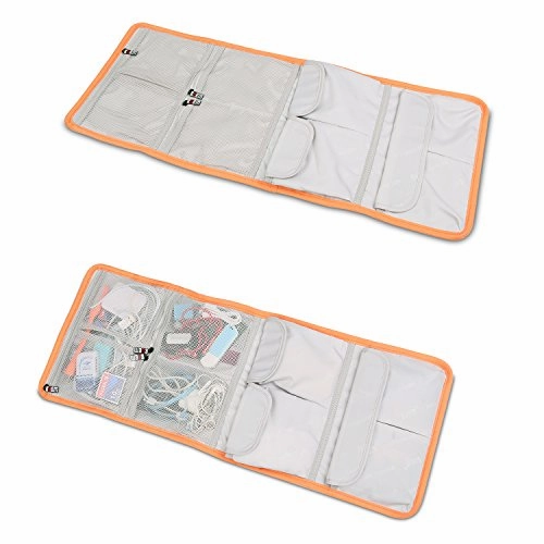 Glovion Bubm Multifunctional Purpose Universal Roll-Up Electronics Accessories Organizer,