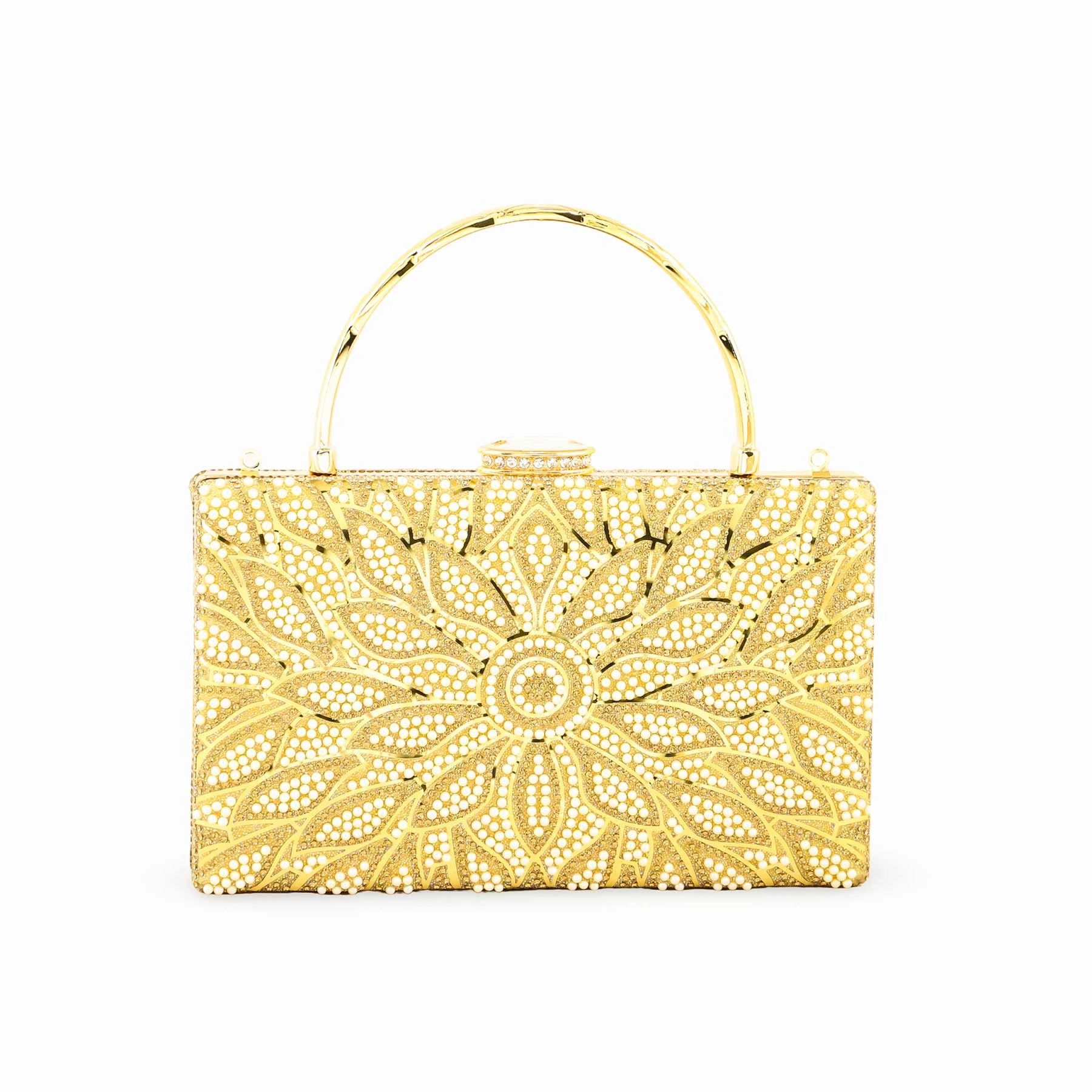 Golden Bridal Clutch p24257