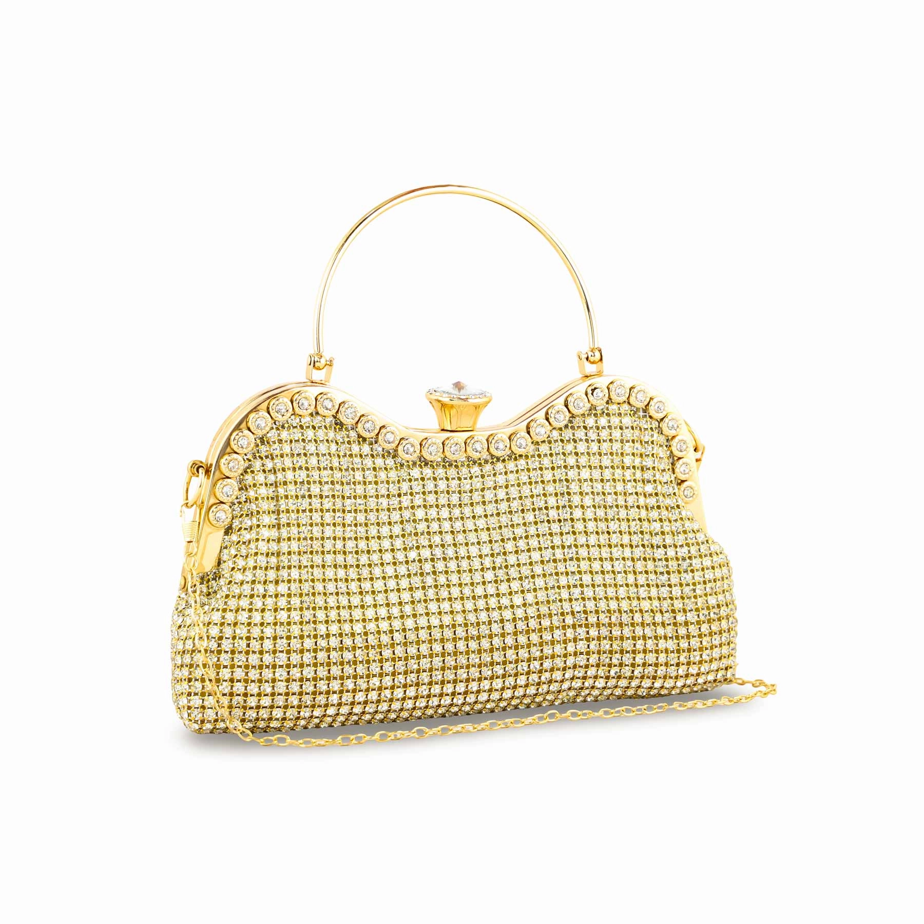 Golden Bridal Clutch P24295