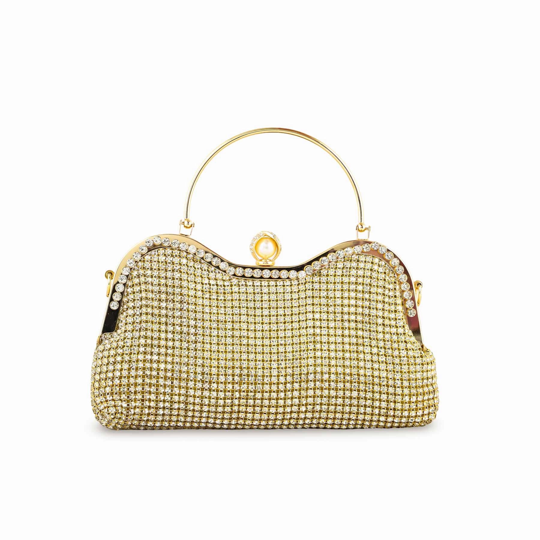 Golden Bridal Clutch P24298