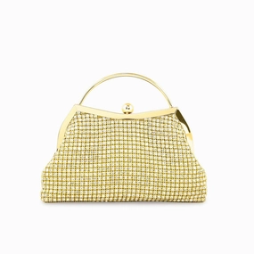 Golden Bridal Clutch P24313