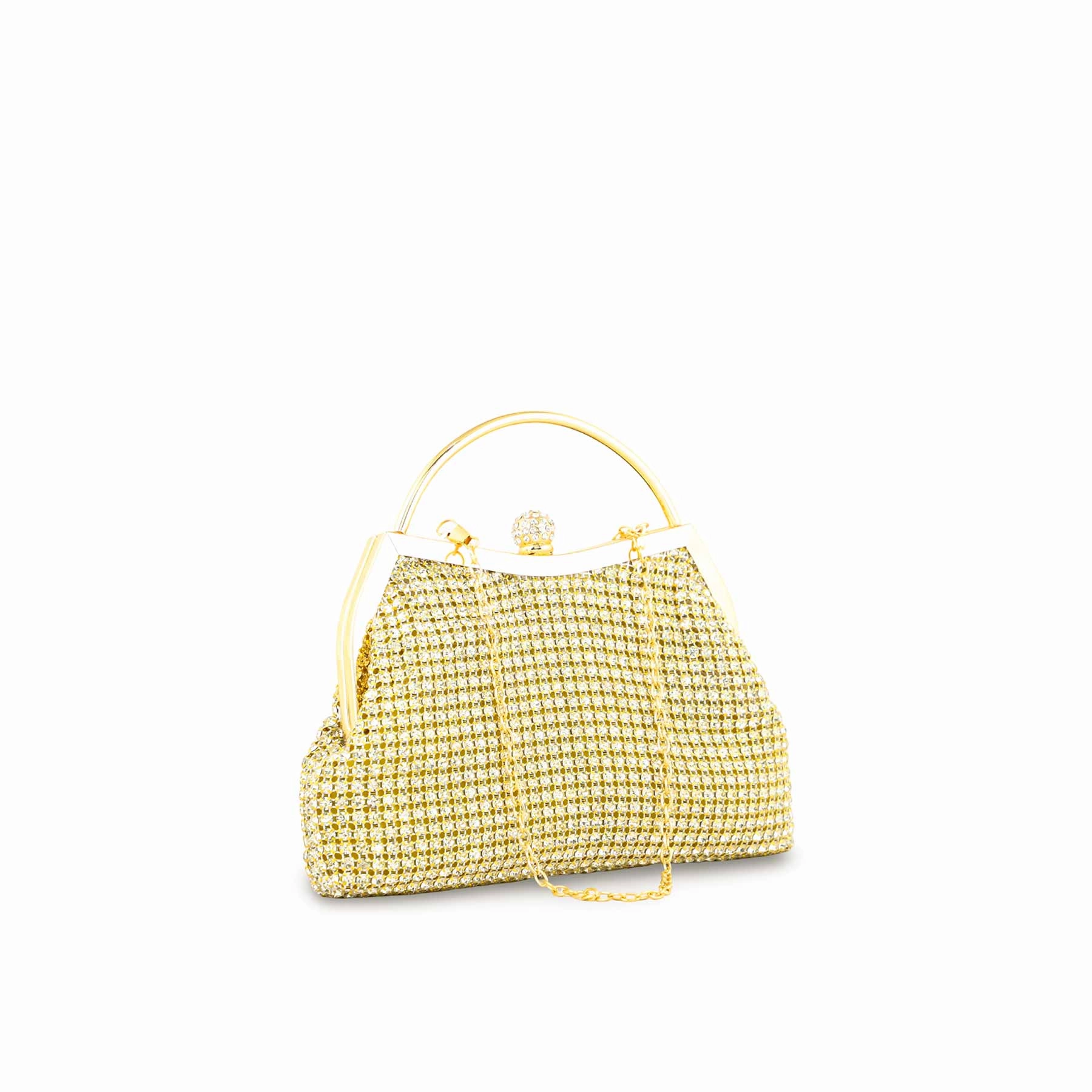 Golden Bridal Clutch P24315