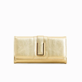 Golden Casual Wallet For Women P70960