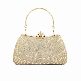 Golden Fancy Clutch P24185