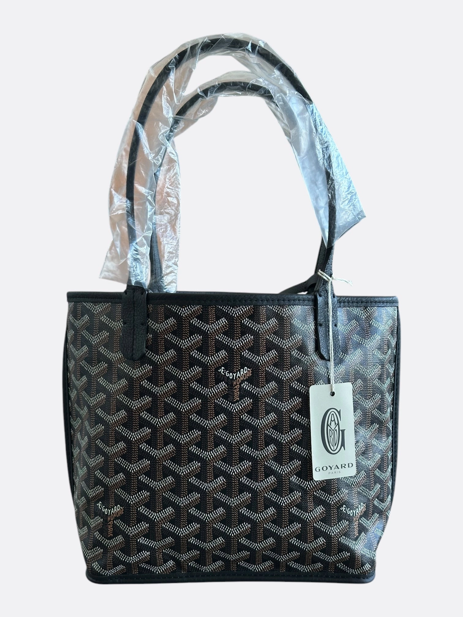 Goyard Black Anjou Tote