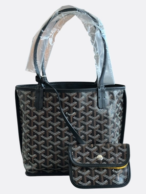 Goyard Black Anjou Tote