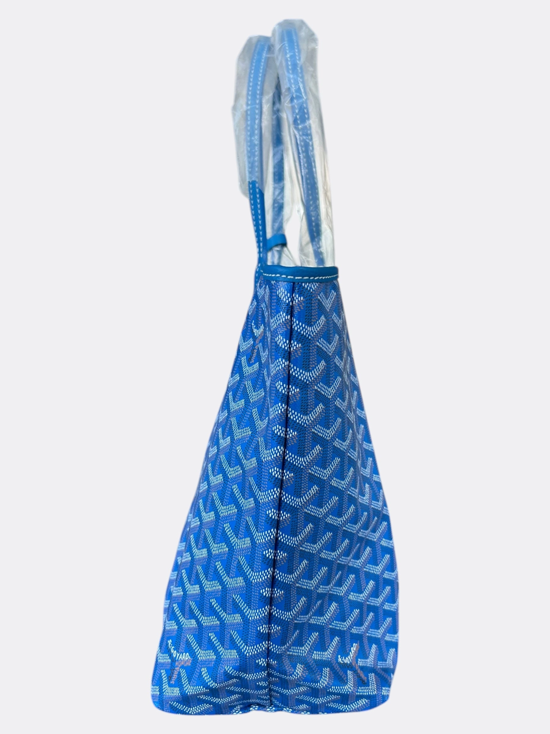 Goyard Blue St. Louis Tote Bag