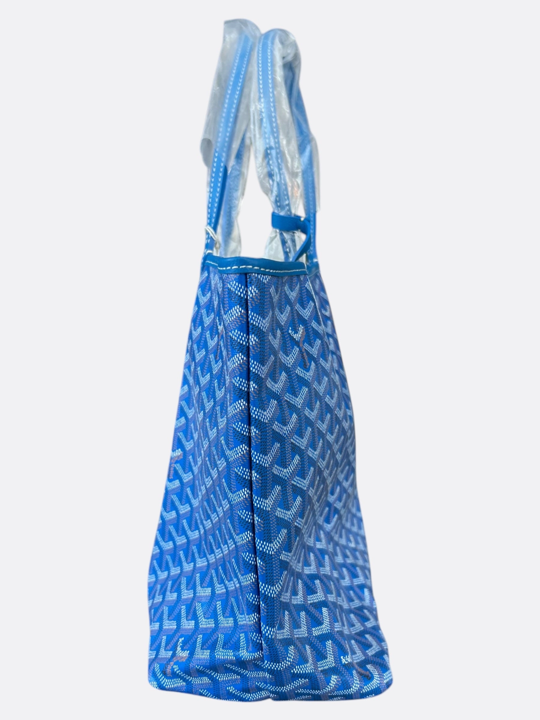 Goyard Blue St. Louis Tote Bag