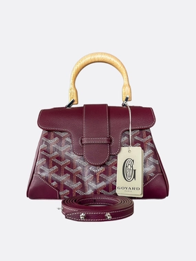 Goyard Burgundy Mini Saigon