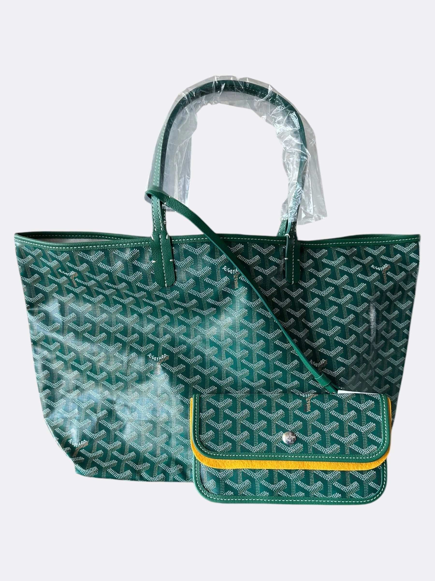 Goyard Green St. Louis Tote Bag