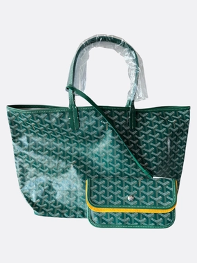 Goyard Green St. Louis Tote Bag