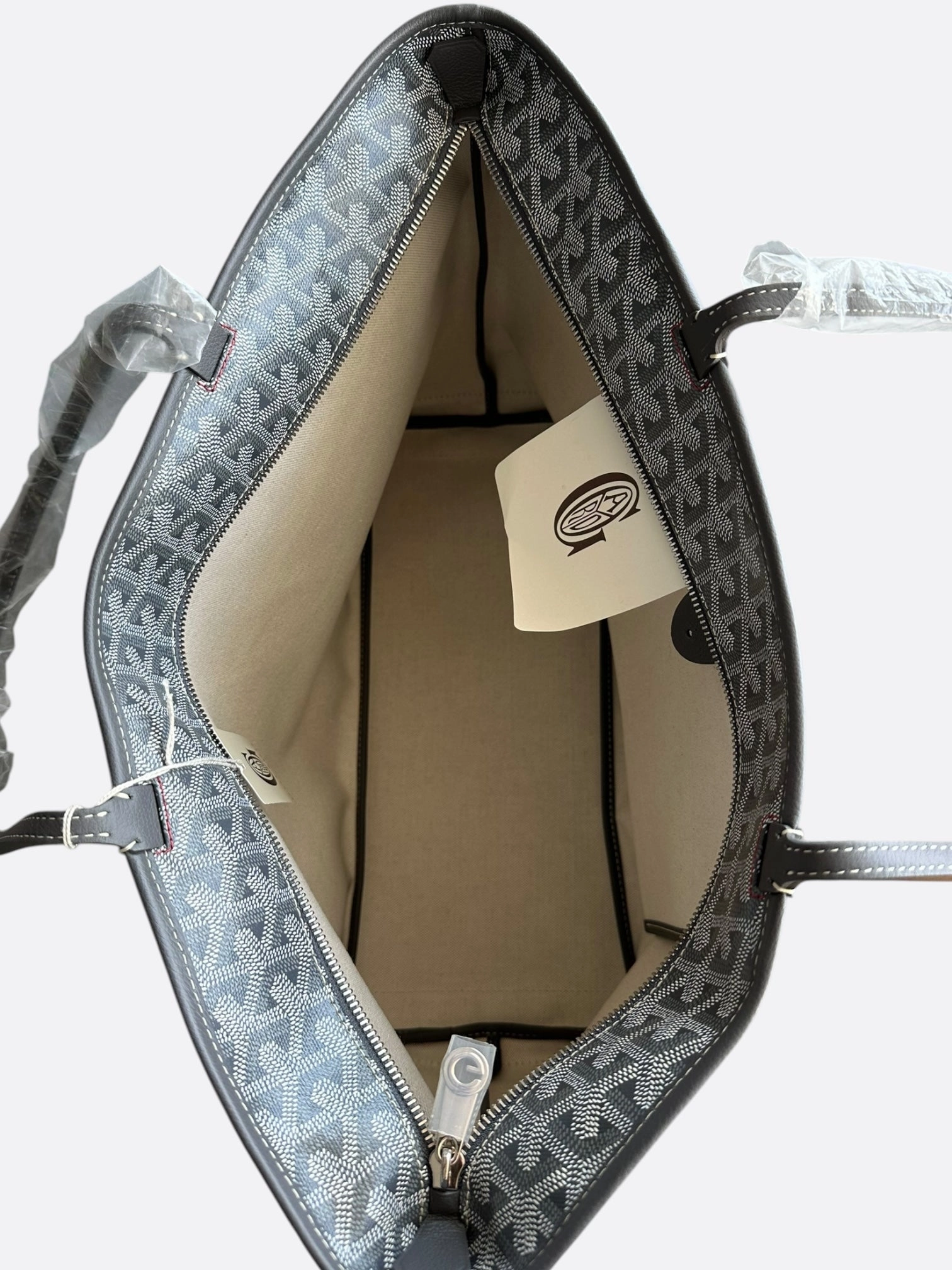 Goyard Grey Artois GM Tote Bag