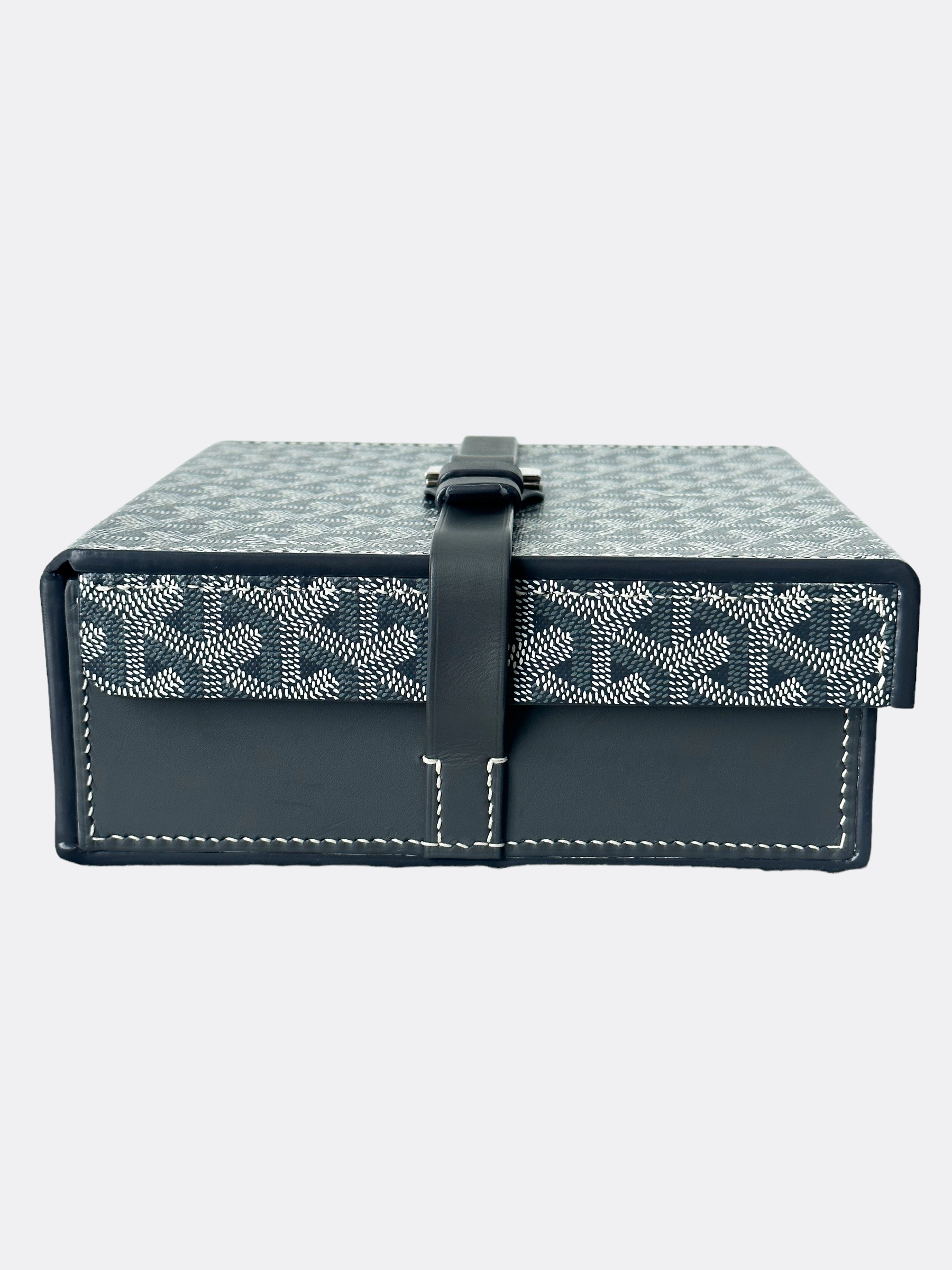 Goyard Grey Coffret Monroes 6 Watch Box