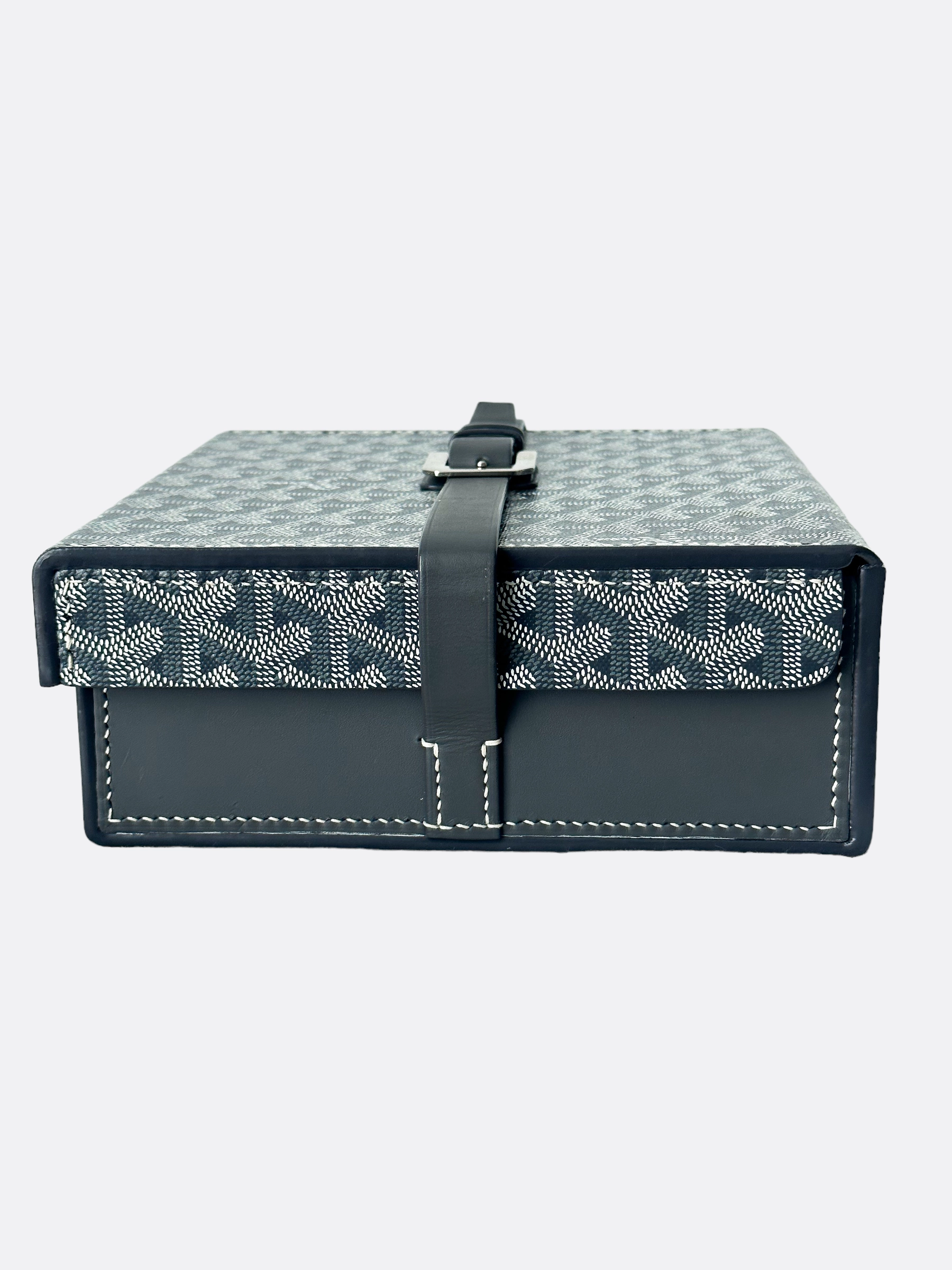 Goyard Grey Coffret Monroes 6 Watch Box