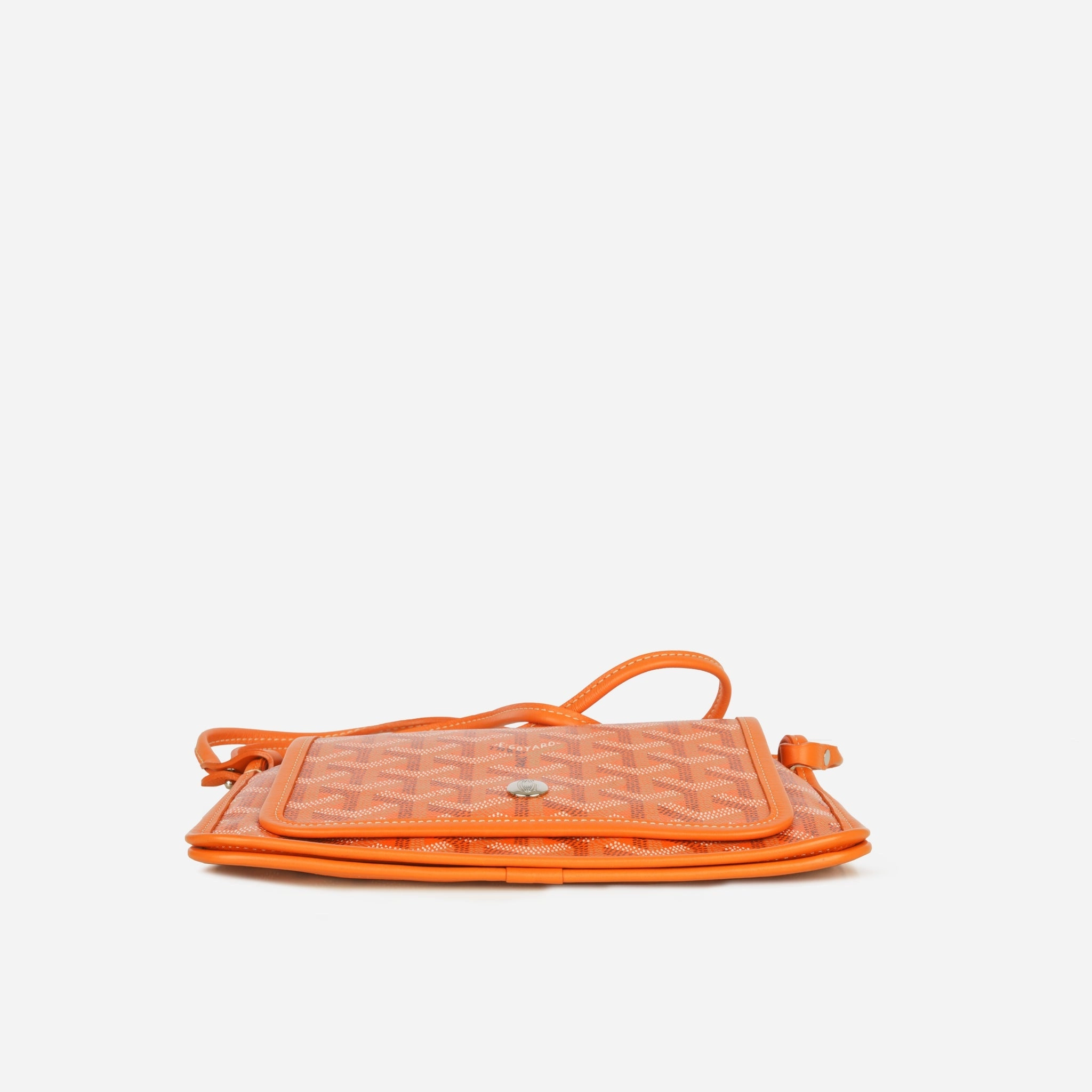 Goyard Plumet Pocket Wallet Crossbody - Orange (NWT)