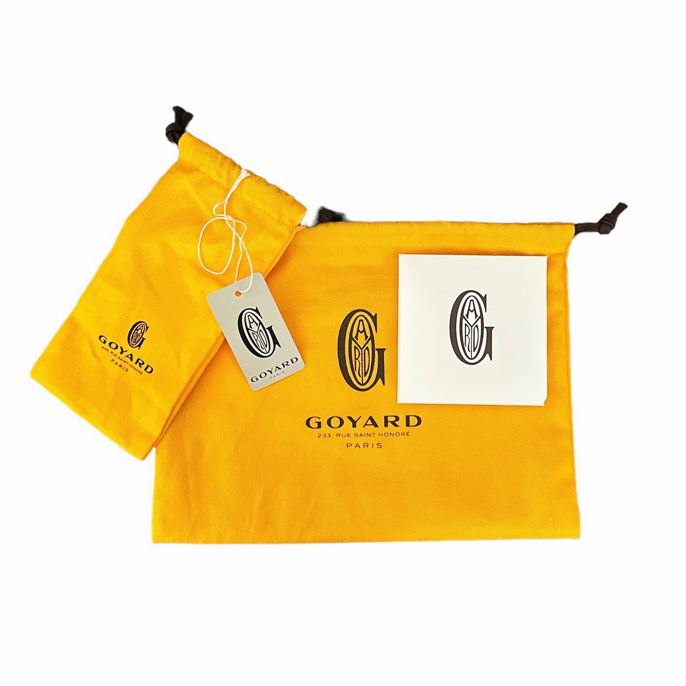 Goyard Plumet Pocket Wallet Crossbody - Orange (NWT)