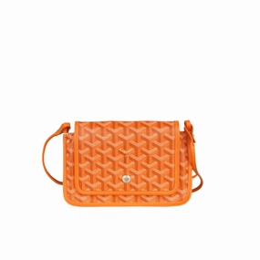 Goyard Plumet Pocket Wallet Crossbody - Orange (NWT)