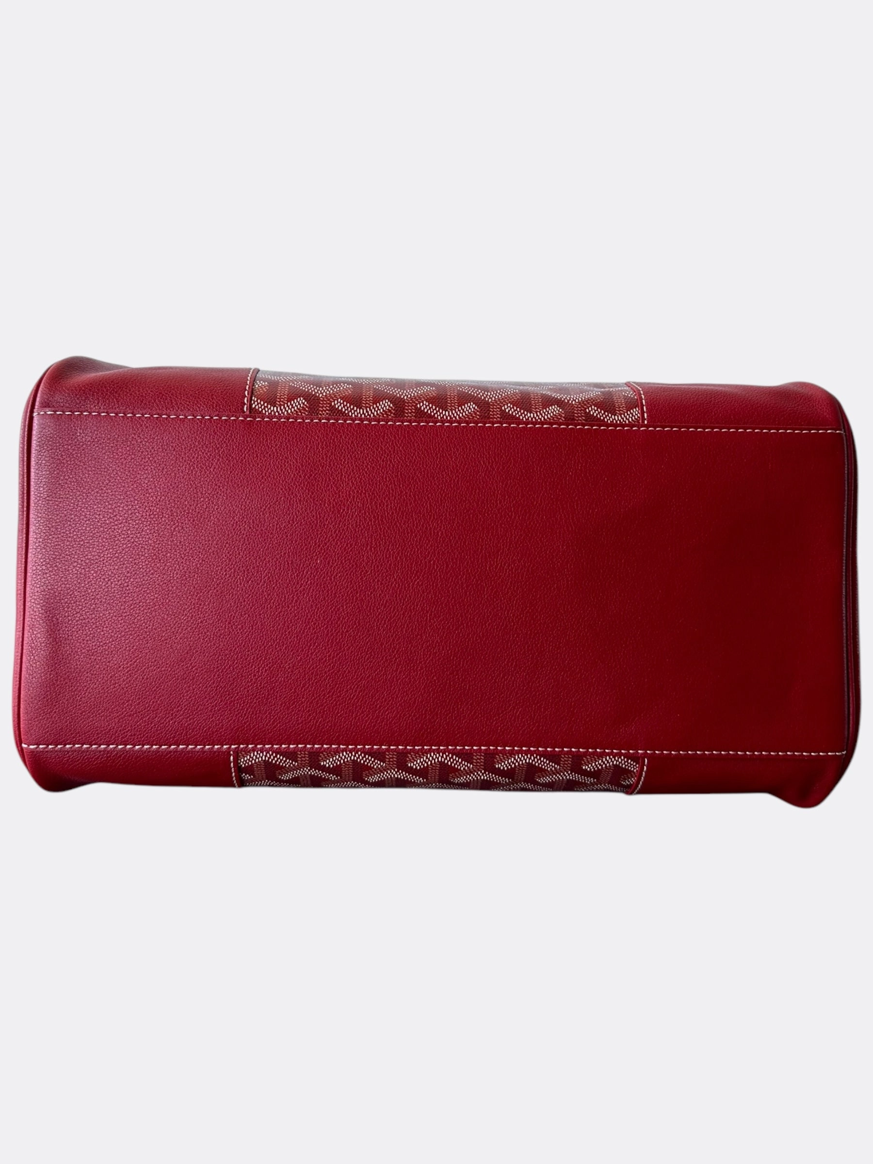 Goyard Red Saigon Tote Bag