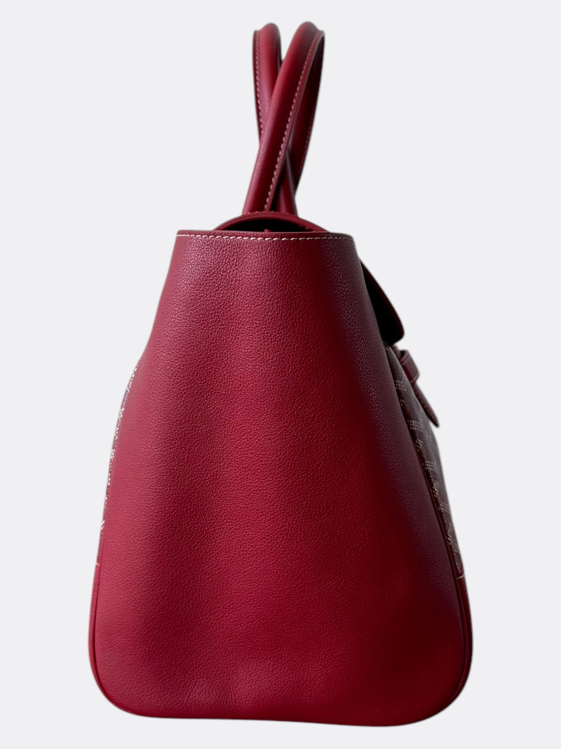 Goyard Red Saigon Tote Bag