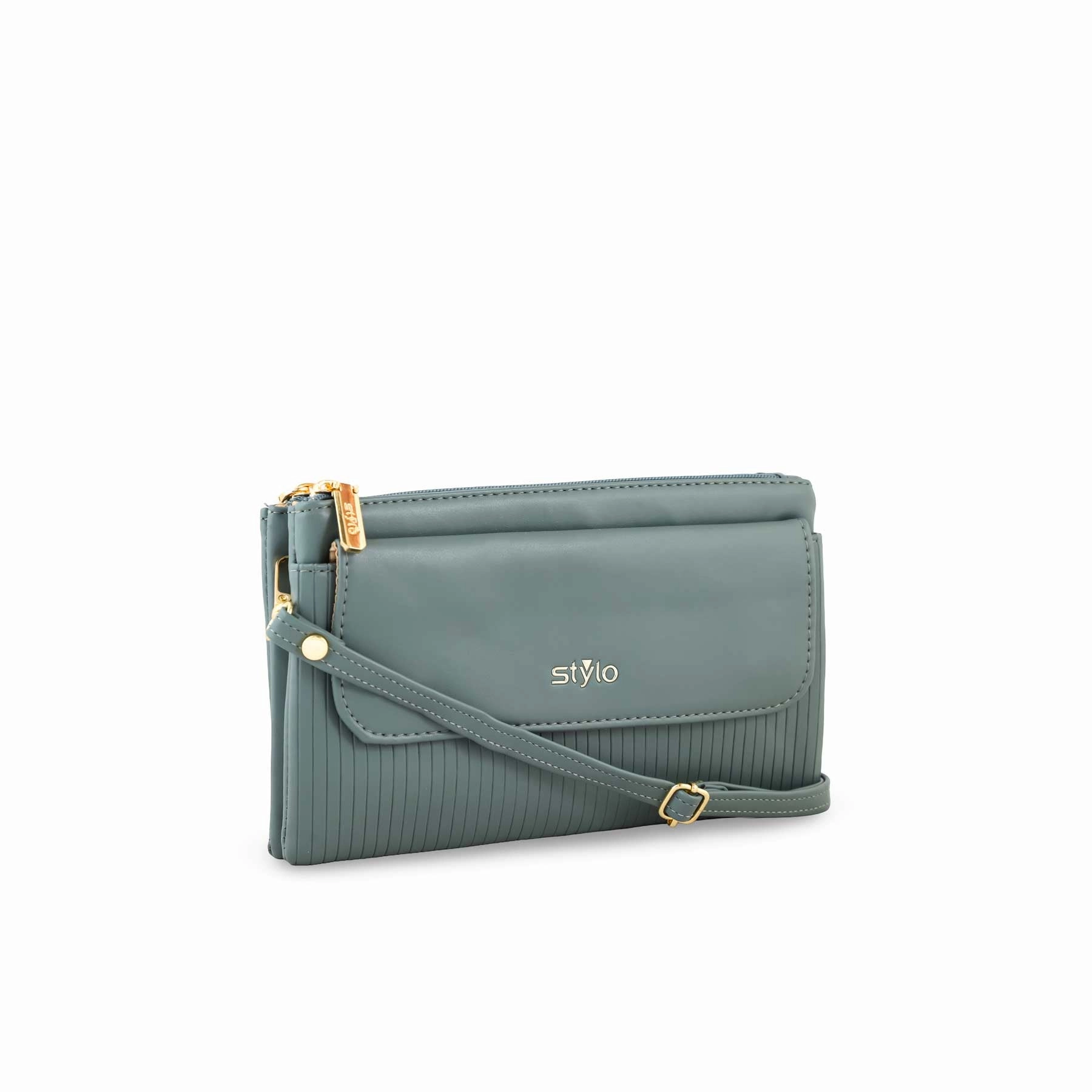 Green Casual Pouch P97643