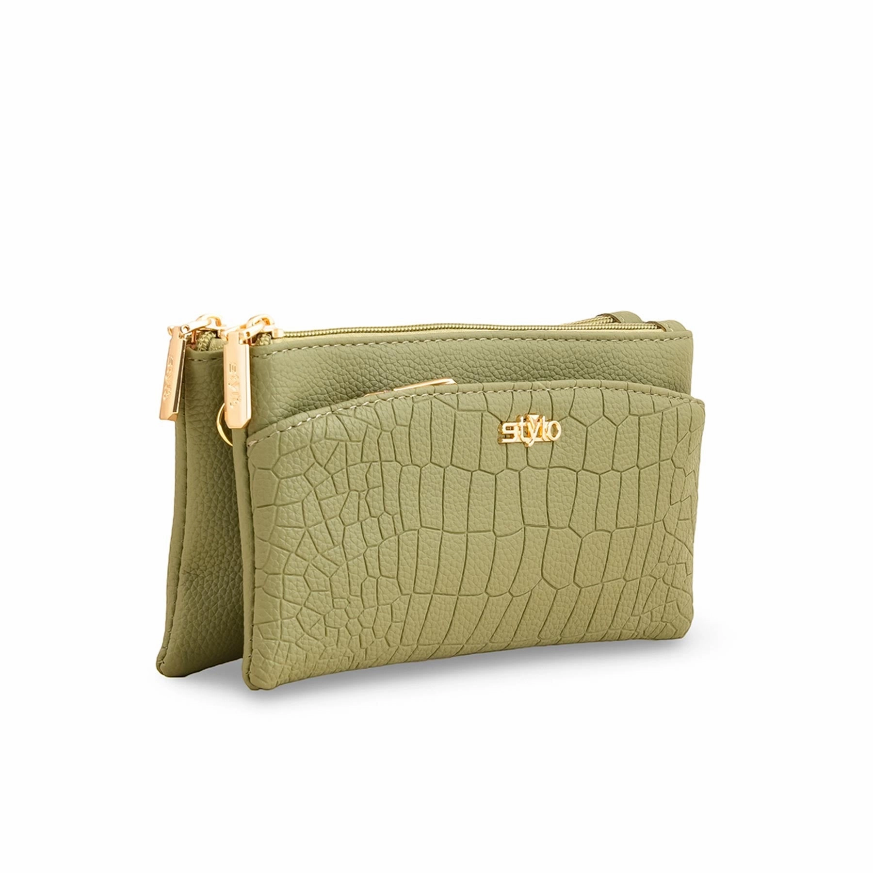 Green Casual Pouch P97650
