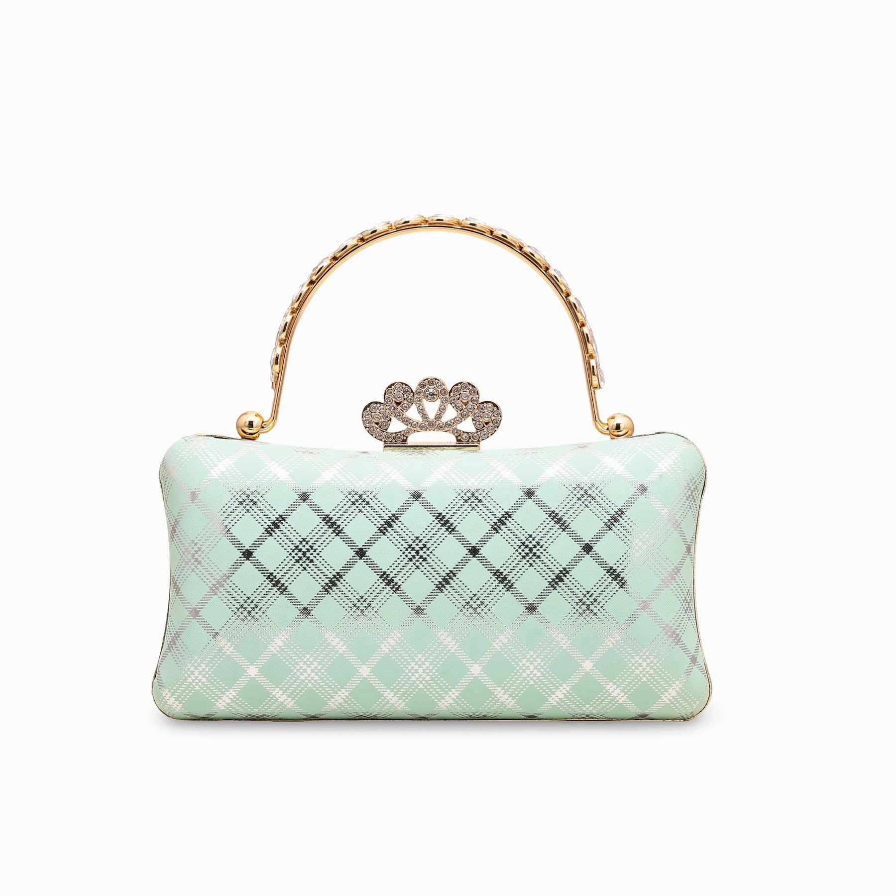 Green Fancy Clutch P15365