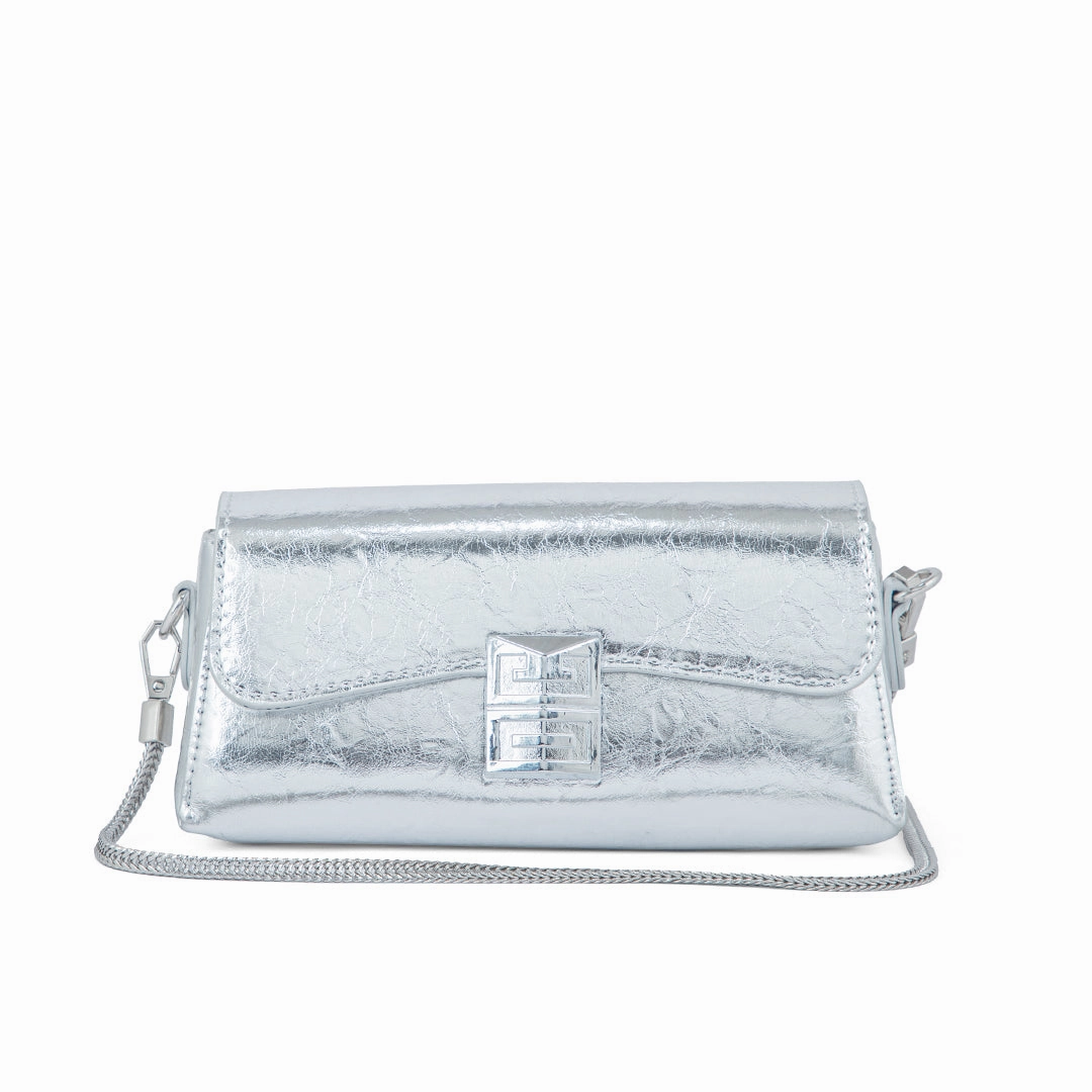 Grey Formal Clutch P24106
