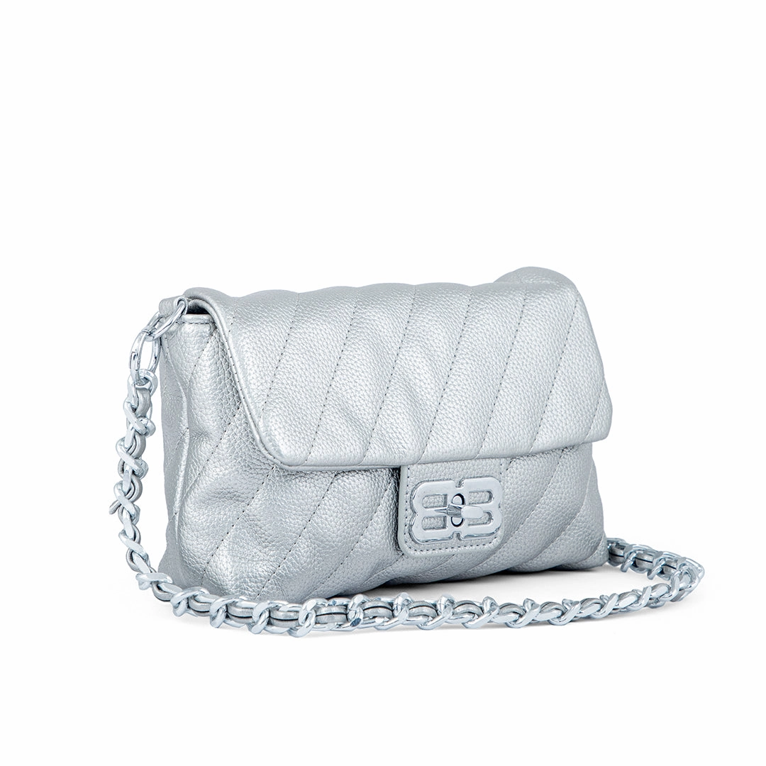Grey Formal Clutch P24132