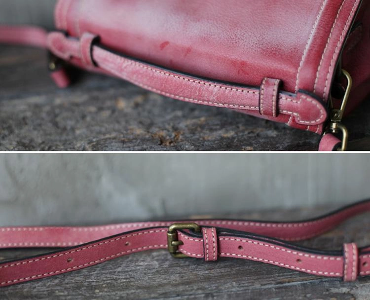 Grey Womens Leather Satchel Side Bag Handbag Leather Women's Satchel Shoulder Bag Crossbody Bag
