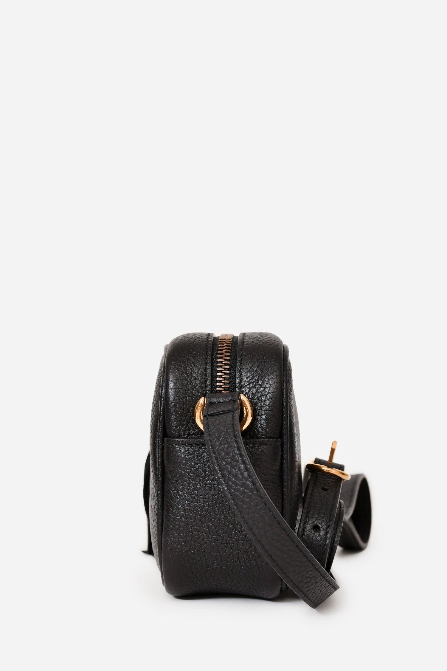 Gucci Black Leather Soho Disco Camera Bag