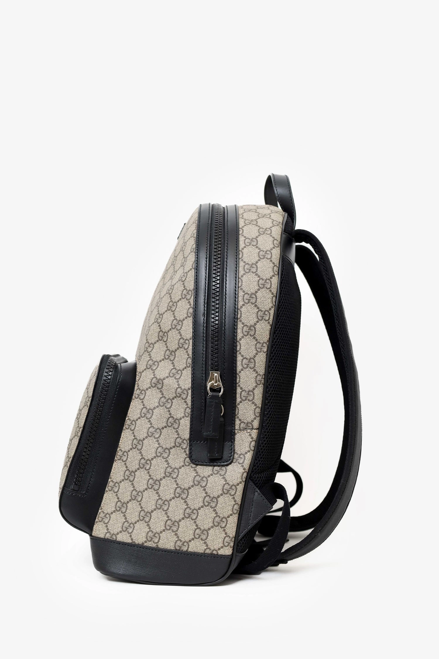 Gucci Brown GG Supreme Medium Eden Backpack