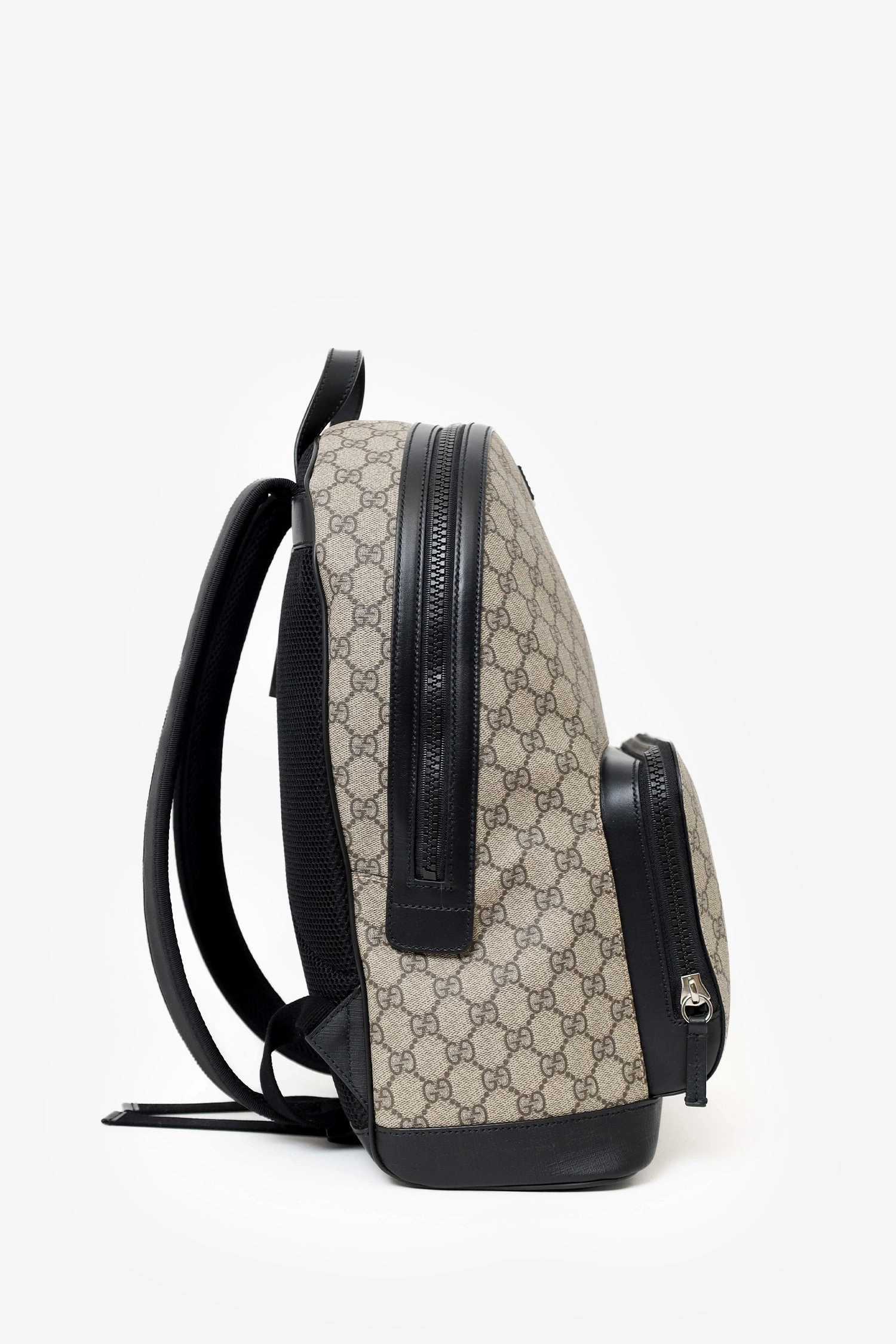 Gucci Brown GG Supreme Medium Eden Backpack