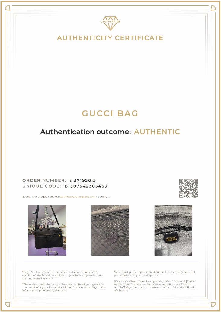 Gucci Crossbody Monogram Bag