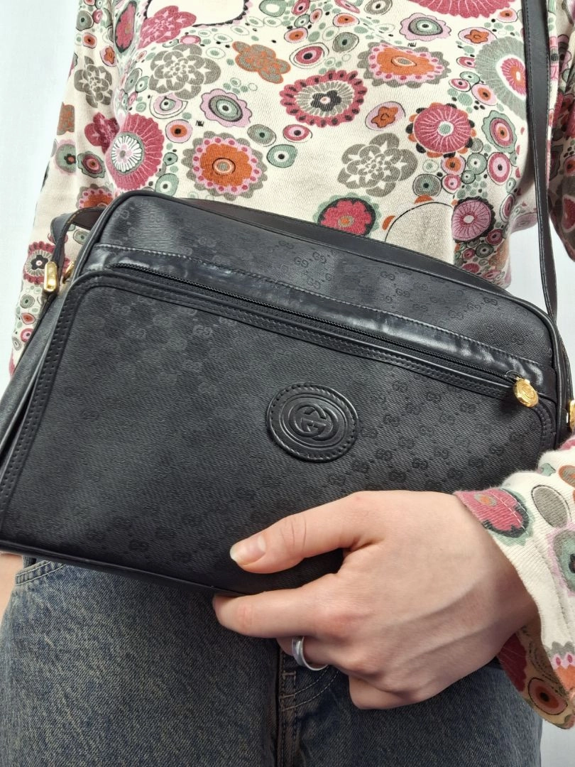 Gucci Crossbody Monogram Bag