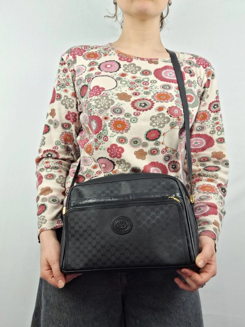 Gucci Crossbody Monogram Bag