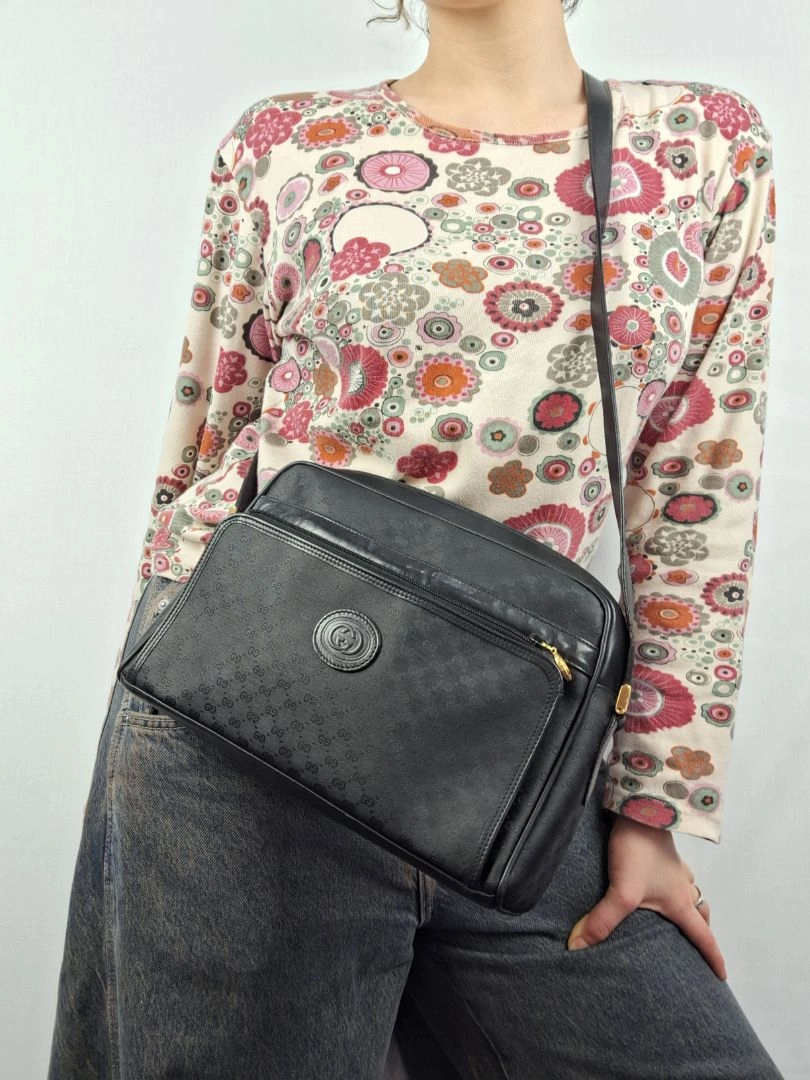 Gucci Crossbody Monogram Bag