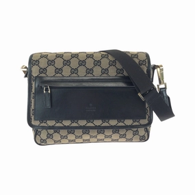 Gucci  Gg Canvas Messenger Bag Shoulder Bag (Pre-Owned)