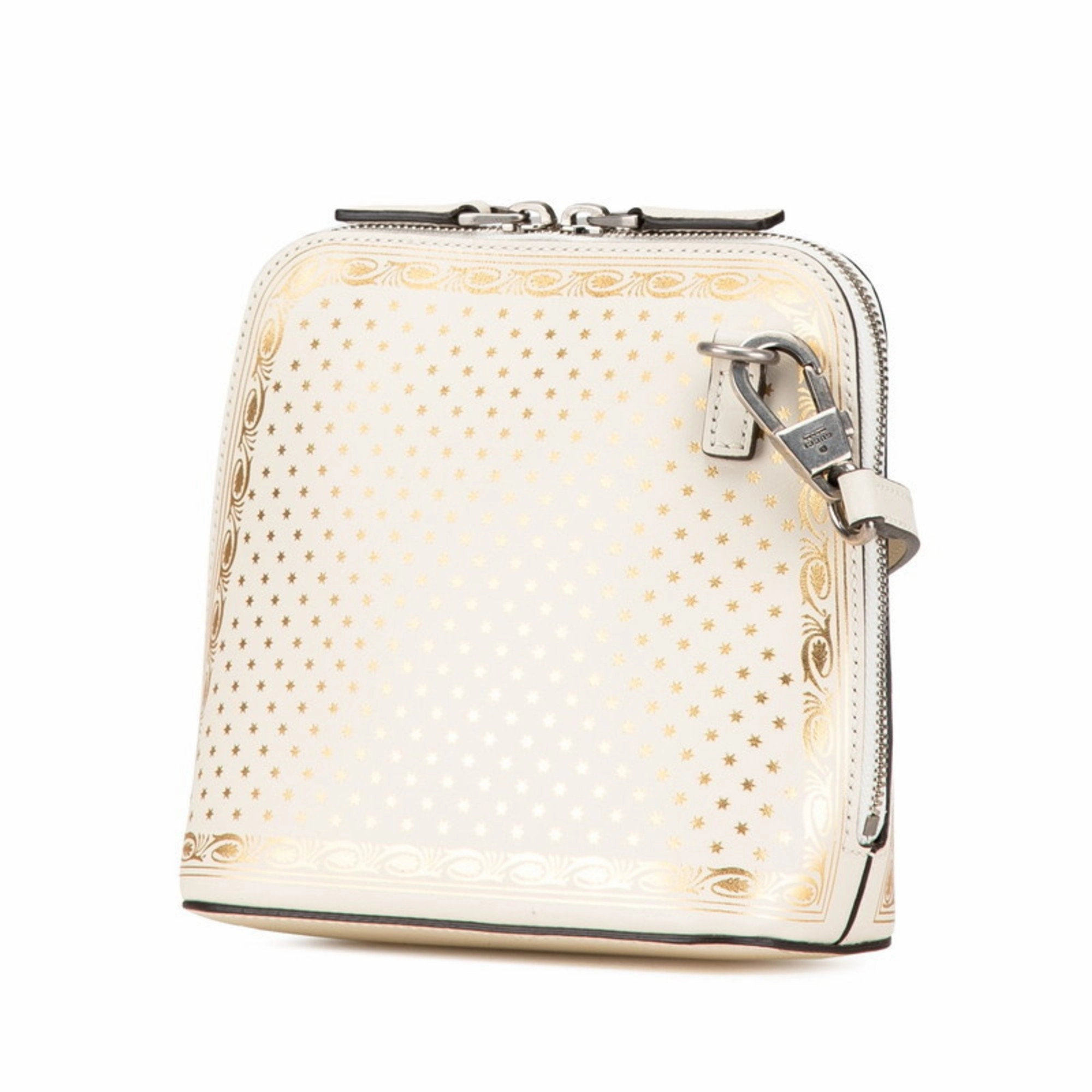 Gucci gold Leather Shoulder Bag (Pre-Owned)