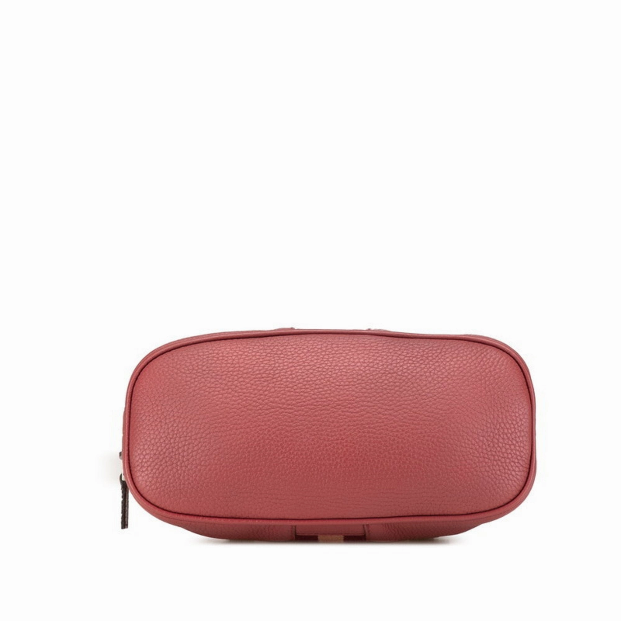 Gucci Leather Handbag Shoulder Bag (Pre-Owned)