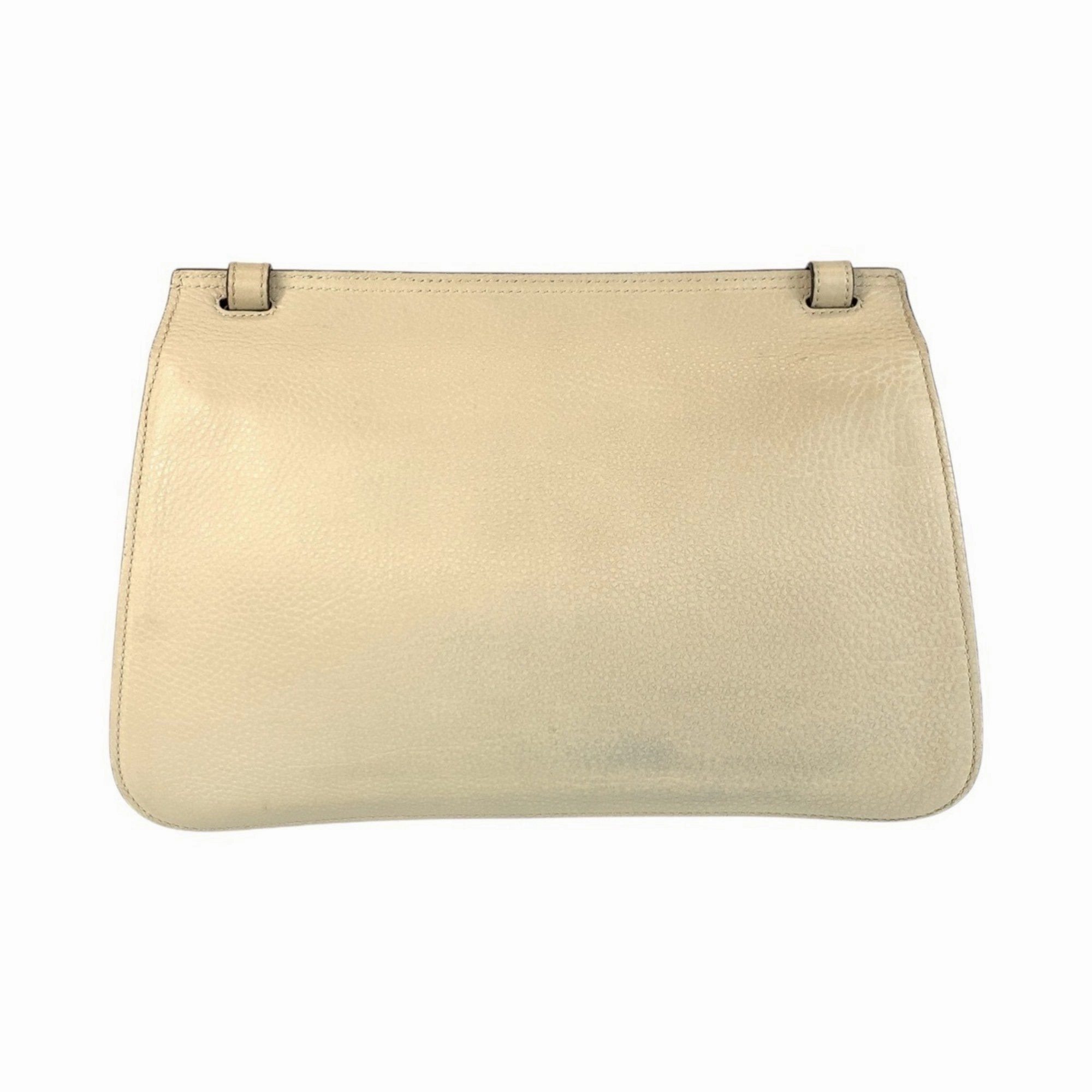 Gucci Leather Messenger Bag Shoulder Bag (Pre-Owned)