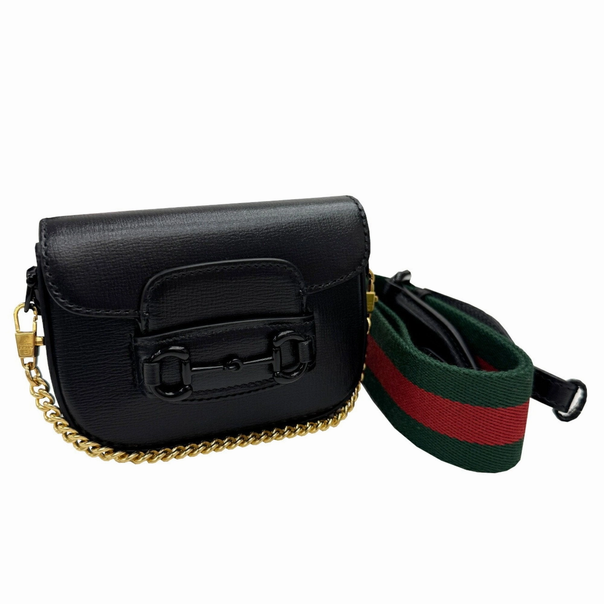 Gucci Leather Shoulder Bag (Pre-Owned)