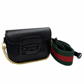 Gucci Leather Shoulder Bag (Pre-Owned)