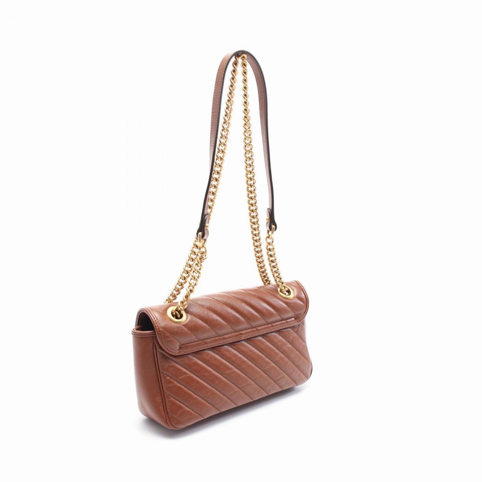 Gucci Leather Shoulder Bag (Pre-Owned)