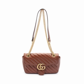 Gucci Leather Shoulder Bag (Pre-Owned)