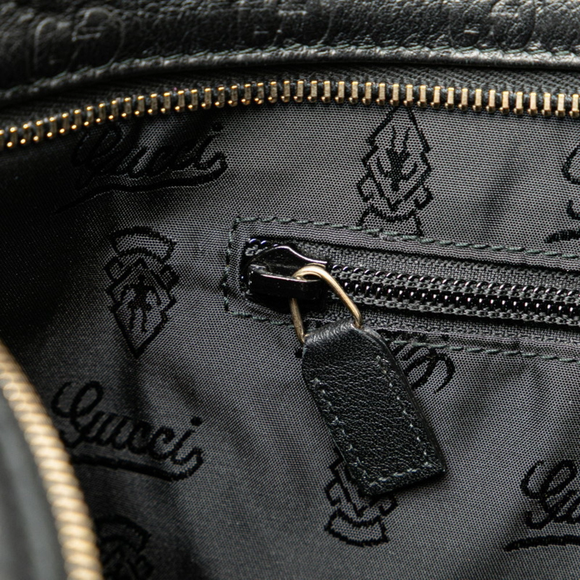 Gucci Leather Shoulder Bag (Pre-Owned)