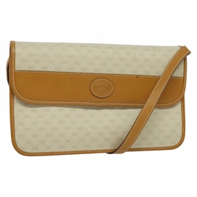 Gucci Micro Small Gg Canvas Canvas Shoulder Bag (Pre-Owned)