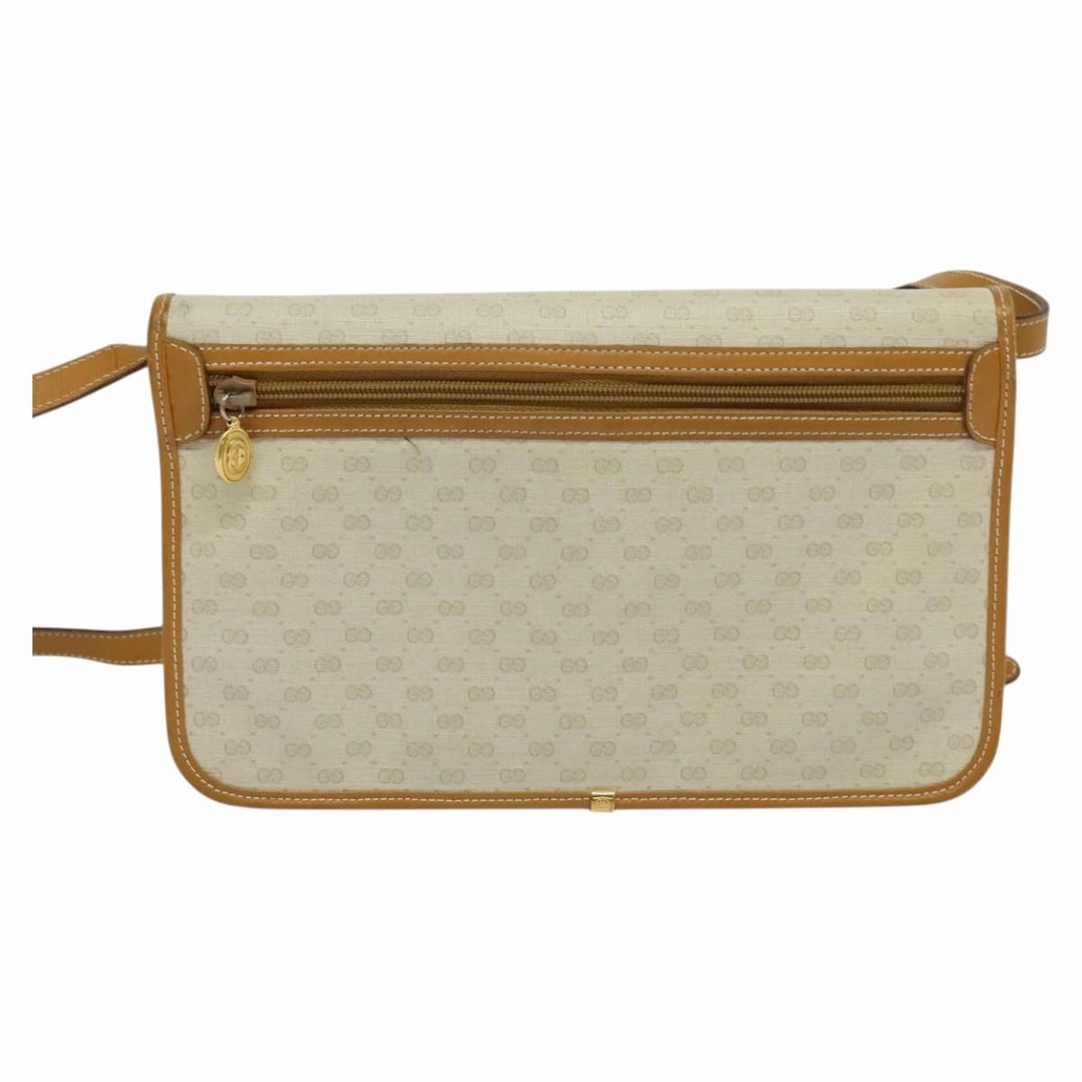 Gucci Micro Small Gg Canvas Canvas Shoulder Bag (Pre-Owned)