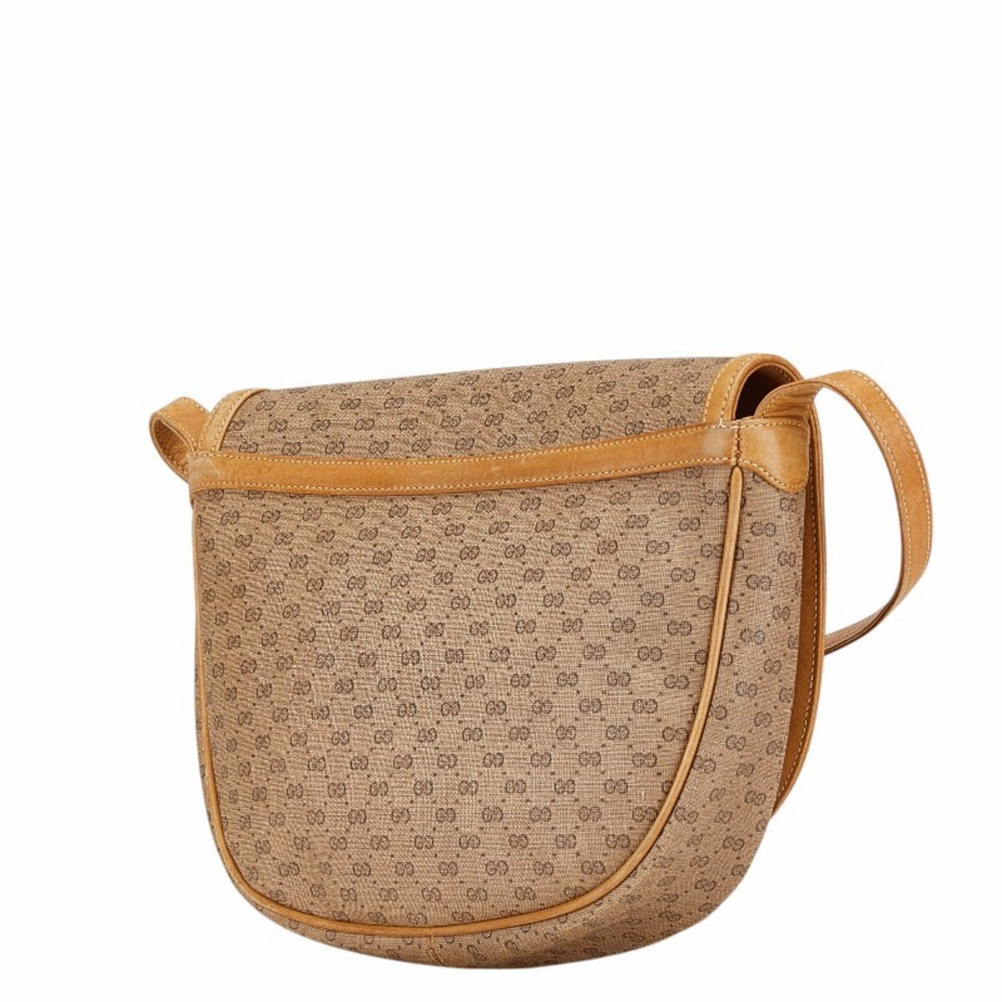 Gucci Pvc Leather Shoulder Bag (Pre-Owned)